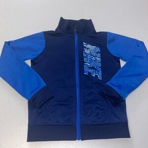 Nike Boy’s Athletic Blue Full Zip Jacket Size XS/4